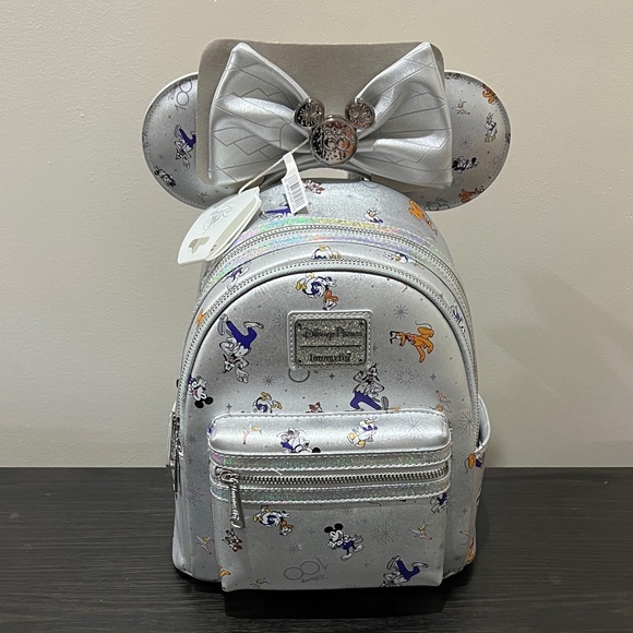 Loungefly Handbags - Disney Parks Disney 100 limited edition loungefly bag and ears